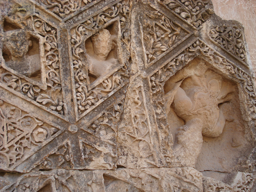 Detail of the Roman Ruins in Baalbek